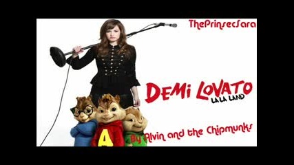 Demi Lovato Lalaland - Alvin and The Chipmunks Version 