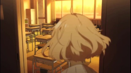 Скоро с бг суб Kyoukai no Kanata - 01 [480p]