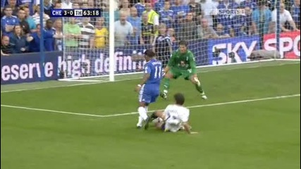 Chelsea - Tottenham 3:0 - Гола на Дидие Дрогба