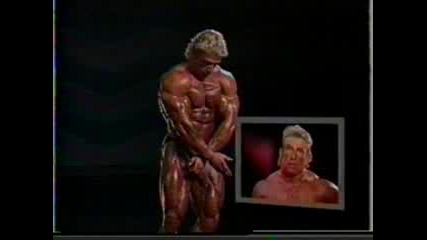 Културизъм - Dorian Yates Possing