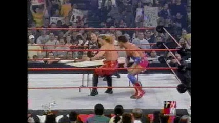 Dudley Boyz & Chris Jericho vs. Edge, Christian & Kurt Angle 