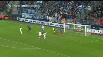 Каен - Олимпик Марсилия 0:1 /първо полувреме/