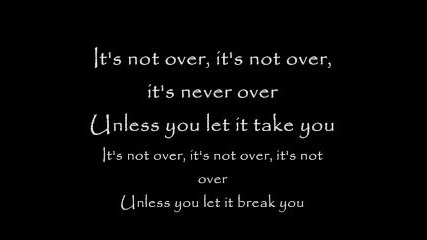 Secondhand Serenade - Its Not Over lyrics