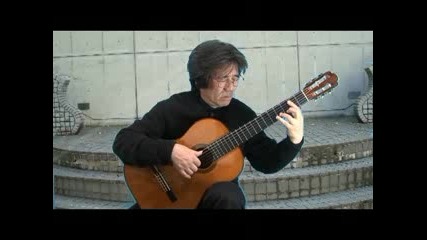 Classical Guitar of Tabei Tarrega Estudio e - moll 2 