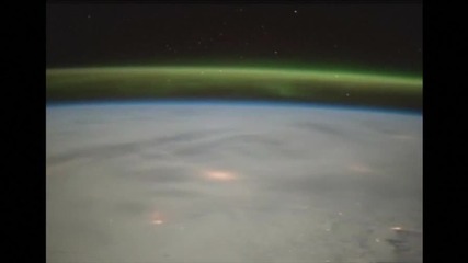 Как изглежда Северното сияние от Космоса?