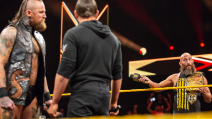 Tommaso Ciampa instigates a Steel Cage Match between Aleister Black and Johnny Gargano: WWE NXT, Dec. 5, 2018