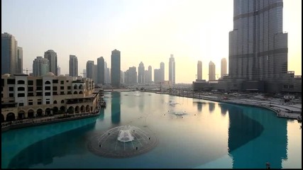 Невероятни кадри от фонтаните в Дубай 1 - ва част