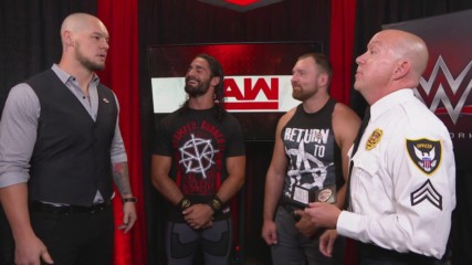 Dean Ambrose & Seth Rollins consider pressing charges against Baron Corbin: Raw, Sept. 10, 2018