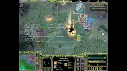 Dota - Destroyer + Nevermore Team Kill