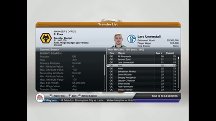 Fifa 13 Wolverhampton Manager Mode - Ep.1