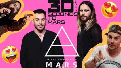 "Thirty seconds to mars" с нов Албум! 🎵