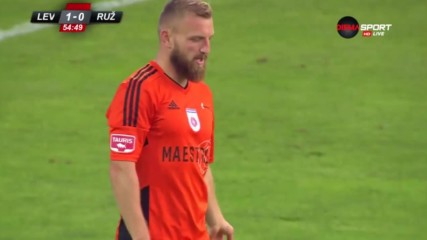 Левски - Ружомберок 2:0 /репортаж/