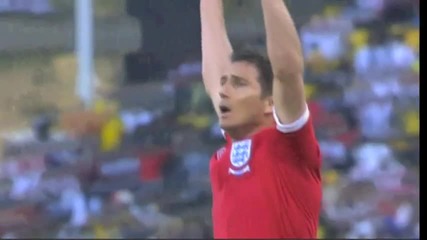 Неэачетения гол на Frank Lampard ( England vs Germany) .. World Cup 2010 