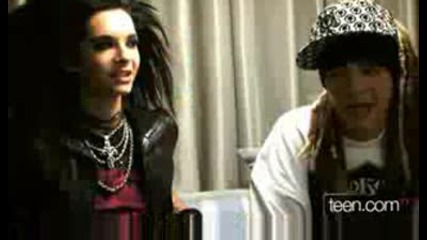 Teen.com Pravi Interviu Na Tokio Hotel