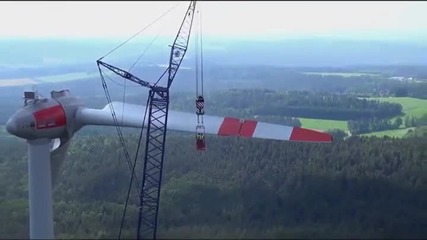 Мегаструктори! Строеж на най - мощната вятърна турбина в света!