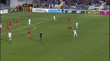 Черна гора - Гана 1:0