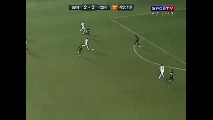 Football! Santos 3:3 Corinthians 