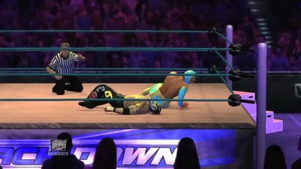 Wwe 12 - Sin Cara - Signature and Finisher! - Avalanche C4!