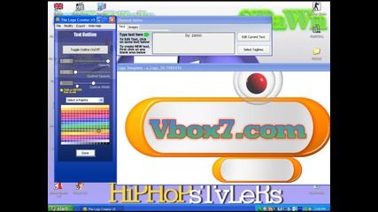как да работим с the logo creator V5.