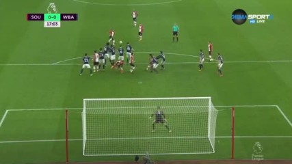 Саутхемптън – Уест Бромич 0:0 /полувреме/