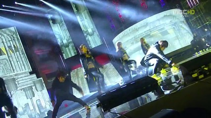 After School ft. Infinite - Power Party ( M B C Gayo Daejun 31-12-2011 )