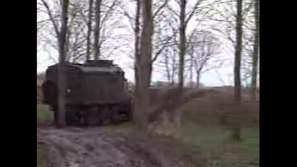 Russian Zil 6x6 Truck Goes Offroading