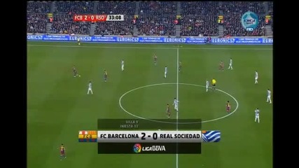 12.12.2010 Барселона 2 - 0 Реал Сосиедад гол на Андрес Иниеста 