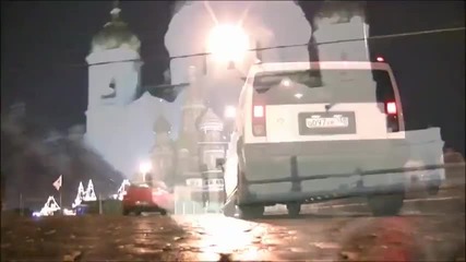 Стънт из улиците на Москва 