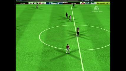 Fifa 10 Центриране на Делап и Гол На Тунджай 