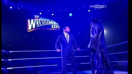 Wwe Raw 26.03.12 Финалното Промо Гробаря Срещу трите Хикса (адска Клетка) Съдия Шон Майкълс