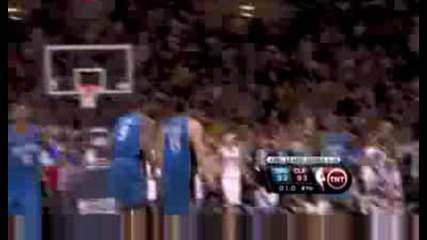 Nba Orlando Magic vs Cleveland Cavaliers Game 2 Lebron James Winning 3 - point shott