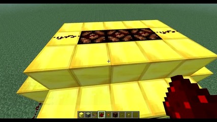 [minecraft] Редстоун урок с Krissdark10 Лампа с бутон