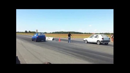 Vw Golf Mk2 Vr6 не си седи на гумите!