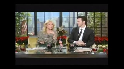 Kevin Jonas Co-host With Kelly Ripa - Live! with Kelly - Част 1