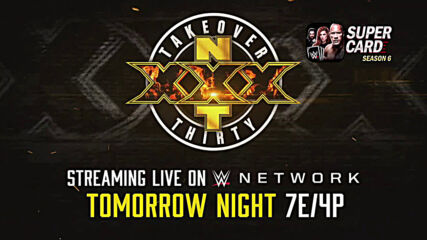 NXT TakeOver XXX celebrates black-and-gold milestone tomorrow night