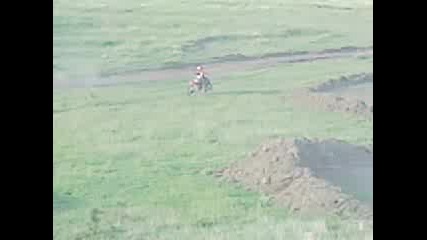 Honda Cr 125 R na pista