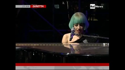 На живо @ Europride Roma 2011! Lady Gaga - Born This Way and The Edge of Glory ! H D