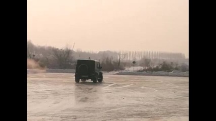 Mercedes G55 Amg V8 Kompressor Drifting 
