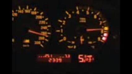 Bmw M3 E46 aceleration 0 - 290 km/h