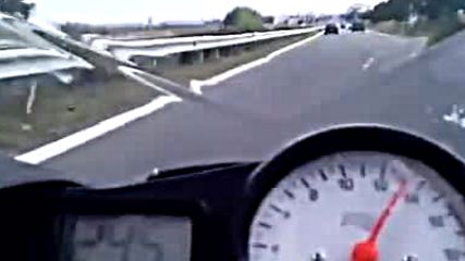 The fastest Opel Astra in Bulgaria captured from Yamaha R6 _