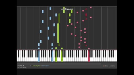 Corpse Bride - The Piano Duet - Synthesia