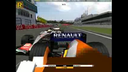 Hamiltanovertakes Nurburgring 2007 In Gp4