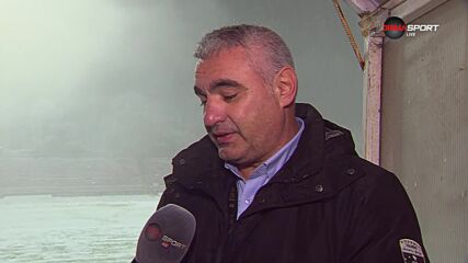 Георги Лалев: Има риск за здравето на футболистите, мачът ще се доигре утре в 17:30