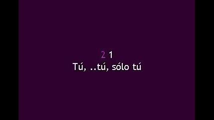 Selena - Tu solo tu (karaoke)