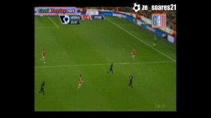 Арсенал - Стоук Сити 1:0 гол на Андрей Аршавин 
