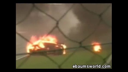 car explode