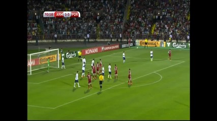 Армения – Португалия 2:3, евроквалификация, група I