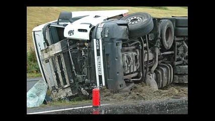 Scania Truck Crash Norway
