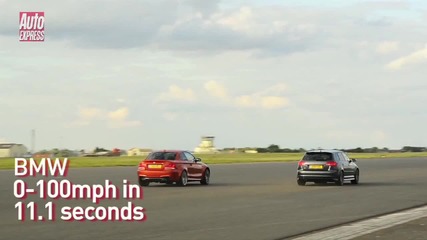 Audi Rs3 Sportback v Bmw 1 Series M Coupe Drag Race - Auto Express