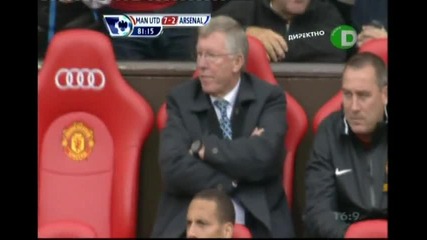 Manchester United - Arsenal - 3 гол на W. Rooney